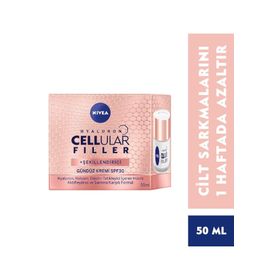 Nivea Hyaluron Celluar Fıller 50 ml Sıkılaştırıcı Hücre Aktifleştirici Yaşlanma Karşıtı Gündüz Kremi