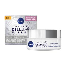 Nivea Hyaluron Celluar Fıller 50 ml Sıkılaştırıcı Hücre Aktifleştirici Yaşlanma Karşıtı Gündüz Kremi