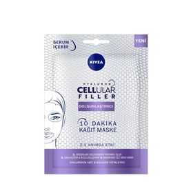 Nivea Hyaluron Cellular Dolgunlaştırıcı Kağıt Yüz Bakım Maskesi