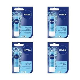 Nivea Hydro Care SPF15 4x4.8 gr Dudak Bakım Kremi