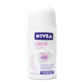 Nivea İnvisible Blac Whıte Clear 50 ml Kadın Roll-On