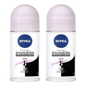 Nivea Invısıble Black Whıte Clear 2x50 ml Kadın Deodorant