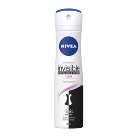 Nivea Invisible Black White Clear 6x150 ml Kadın Sprey Deodorant