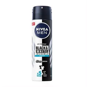 Nivea Invisible Black & White Fresh 130 ml Sprey Deodorant