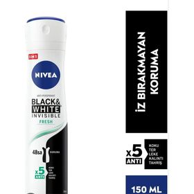 Nivea Invisible Black & White Fresh 30x150 ml Kadın Deodorant