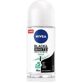 Nivea Invisible Black & White Fresh 50 ml Kadın Roll-On Deodorant