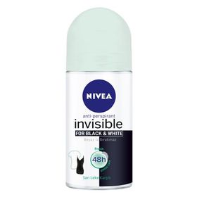 Nivea Invisible Black & White Fresh 50 ml Kadın Roll-On Deodorant