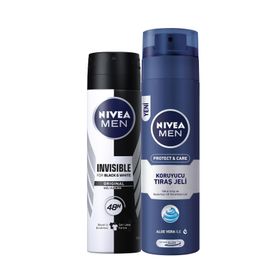 Nivea Invisible Black & White İpeksi Pürüz 6x150 ml Kadın Deodorant