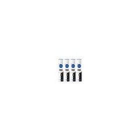 Nivea Invisible Black White İpeksi Pürüzsüzlük 4x150 ml Kadın Sprey Deodorant