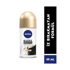 Nivea Invisible Black & White İpeksi Pürüzsüzlük 50 ml Roll-On