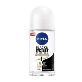 Nivea Invisible Black & White İpeksi Pürüzsüzlük 50 ml Roll-On