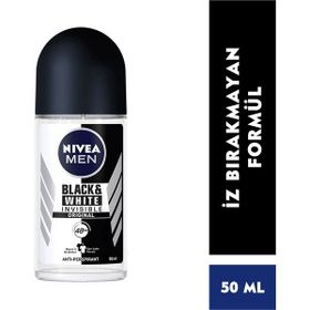 Nivea Invisible Black White Power 50 ml Erkek Roll-On