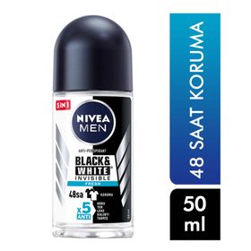Nivea Invisible Black White Power 50 ml Erkek Roll-On