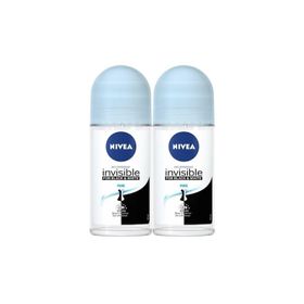 Nivea Invisible Black & White Pure 2x150 ml Kadın Deodorant