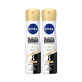 Nivea Invisible Black & White Pure 2x150 ml Kadın Deodorant