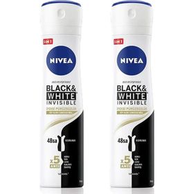 Nivea Invisible Black & White Pure 2x150 ml Kadın Deodorant