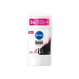 Nivea Invisible Black White Silky Smooth 50 ml Stick Deodorant