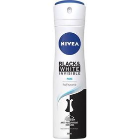 Nivea İnvisible Black&White 150 ml Kadın Deodorant + Yoğun Nemlendirme 75 ml El Kremi