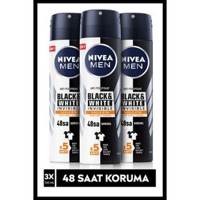Nivea Invisible Black&White 3x150 ml Erkek Deodorant