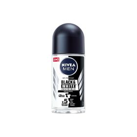 Nivea Invisible Black&White 50 ml Erkek Roll-On Deodorant