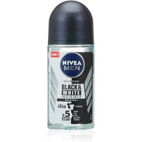 Nivea Invisible Black&White 50 ml Erkek Roll-On Deodorant