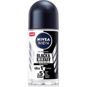 Nivea Invisible Black&White 50 ml Erkek Roll-On Deodorant