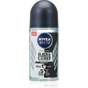 Nivea Invisible Black&White 50 ml Erkek Roll-On Deodorant