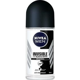 Nivea Invisible Black&White 50 ml Erkek Roll-On Deodorant