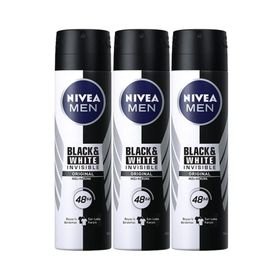 Nivea Invisible For Black White Clear 150 ml Spray Deodorant