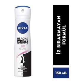 Nivea Invisible For Black White Clear 150 ml Spray Deodorant