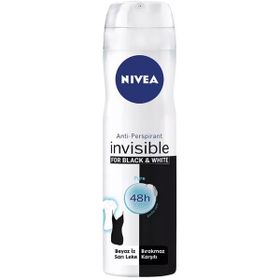 Nivea Invisible for Black White Pure 150 ml Sprey Deodorant