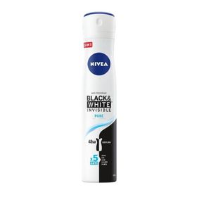 Nivea Invisible for Black White Pure 150 ml Sprey Deodorant