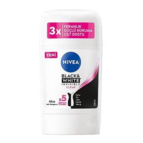 Nivea Invsible Black White Clear 50 ml Kadın Roll-On