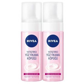 Nivea Kuru Hassas Cilt 2x150 ml Yatıştırıcı Yüz Yıkama Köpüğü