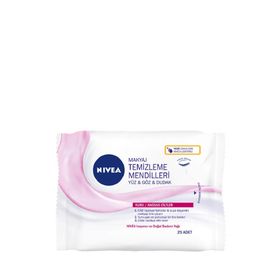 Nivea Kuru-Hassas Ciltler 25 Adet Makyaj Temizleme Mendilleri