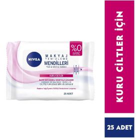 Nivea Kuru-Hassas Ciltler 25 Adet Makyaj Temizleme Mendilleri