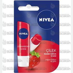 Nivea Lip Care Stick Çilek 4.8 gr Dudak Koruyucu