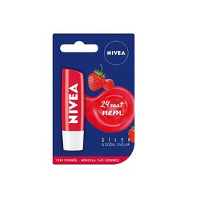 Nivea Lip Fruity Shine Çilek Dudak Kremi