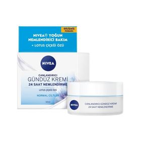 Nivea Lotus Çiçeği Özü Normal Ciltler İçin Canlandırıcı 50 ml Gündüz Kremi