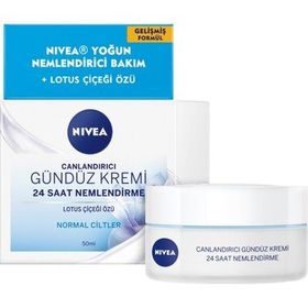 Nivea Lotus Çiçeği Özü Normal Ciltler İçin Canlandırıcı 50 ml Gündüz Kremi