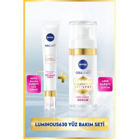 Nivea Luminous 630 Leke Karşıtı Serum 30 ml ve 15 ml Luminous 630 Koyu Halka Karşıtı Göz Kremi