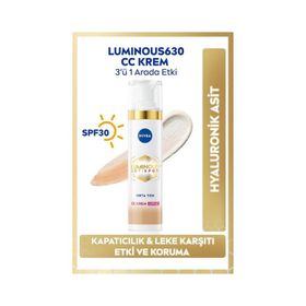 Nivea Luminous Leke Karşıtı Orta Ton 40 ml CC Krem