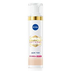 Nivea Luminous630 SPF30 Açık Ton 40 ml Koyu Leke Karşıtı CC Yüz Kremi