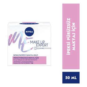 Nivea Make Up Expert 50 ml İpeksi Pürüzsüz Makyaj İçin Nemlendirici Jel Makyaj Bazı