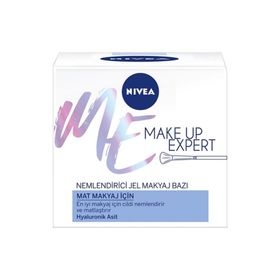 Nivea Make Up Expert 50 ml İpeksi Pürüzsüz Makyaj İçin Nemlendirici Jel Makyaj Bazı