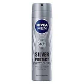 Nivea Men 150 ml Anti-Perspirant Silver Protect Hızlı Kuruma Etkili Koruma Sprey Deodorant