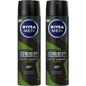 Nivea Men 150 ml Deep Dimension Amazonia Deodorant