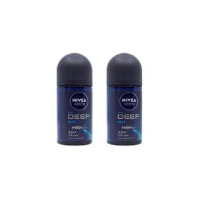 Nivea Men 2x50 ml Deep Dimension Aktif Karbon Espresso Roll-on