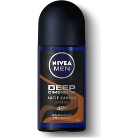 Nivea Men 50 ml Deep Dimension Aktif Karbon Roll-On