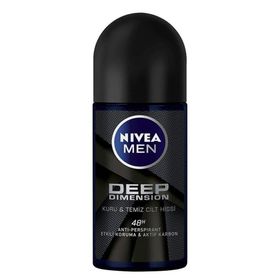 Nivea Men 50 ml Deep Dimension Aktif Karbon Roll-On